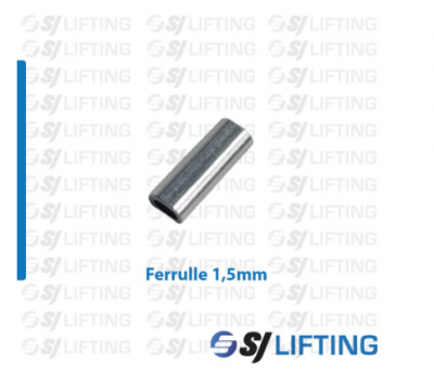 Ferulle Aluminium Penjepit Sling 1,5mm ECERAN