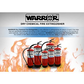 Warrior Dry Chemical Fire Extinguisher