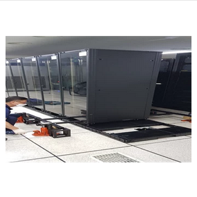 Seismic isolator platform for rack server data center
