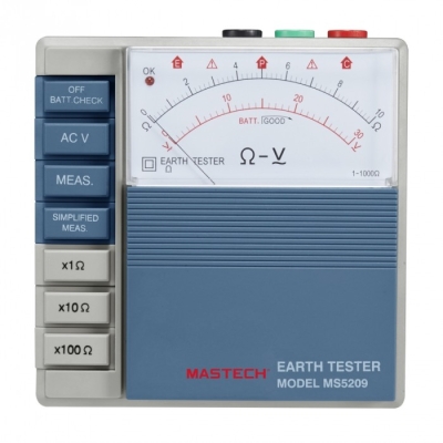 Jual MASTECH MS5209 Analog Earth Resistance Tester