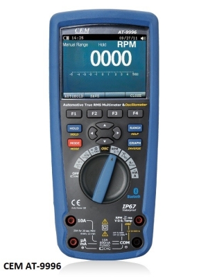 CEM AT-9996 Professional Automotive Oscilloscope Multimeter - CEM AT-9996