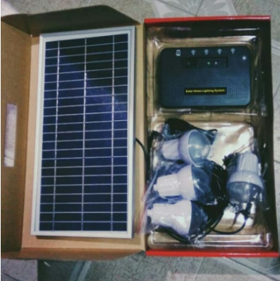 Solar Home 4 Lampu Paket Solar Panel 4 Lampu Solar Home System Sehen