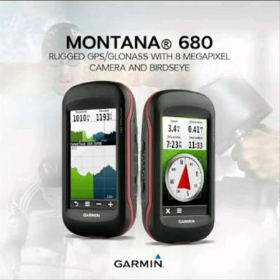 GPS Garmin Montana 680 - Bergaransi selama 2 tahun