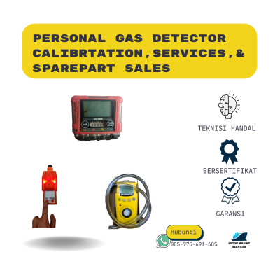 Jasa Kalibrasi Gas Detector Portabel, Personal Multi Gas Detector