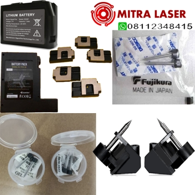 Sparepart Fusion Splicer dan Otdr Battery Electroda