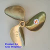 Propeller / Baling-baling kapal Kuningan ukuran D12 | Asia Propeller - 1 inch