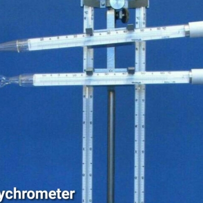 Psychrometer Standar Thermometer Thies Ketterer - Alat Klimatologi