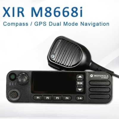 Radio Rig Motorola XIR M8668i Frek VHF 45 Watt - Radio Komunikasi