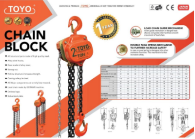 Chain Block dan Geared Trolley