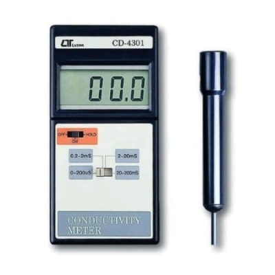 LUTRON CD-4301 Conductivity Meter (2 mS/20 mS/200 mS)