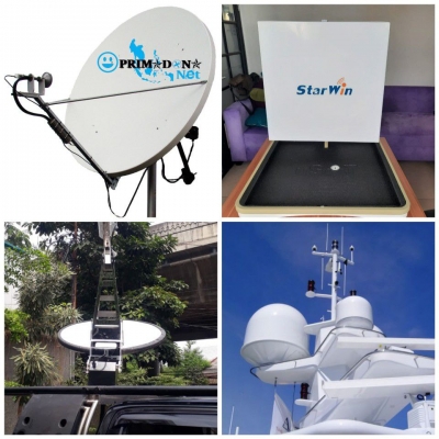 Internet Satelit Dedicated - VSAT Dedicated - VSAT SCPC Murah PRIMADONA Net