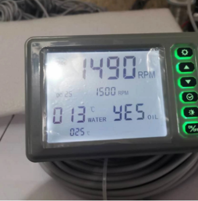 SY-3S digital diesel engine monitor for Yacht marine LCD screen