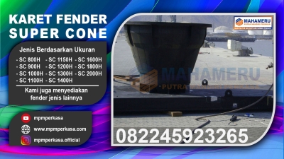 Penyedia Super Cone Karet Fender 900H Bergaransi, Kalimantan Barat HUB - 082245923265