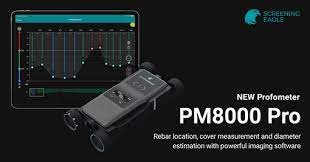 New Profometer PROCEQ PM8000Pro | Cover Meter & Rebar Locator
