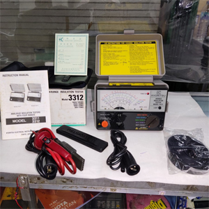 Kyoritsu 3312 Analog Insulation Tester 500V