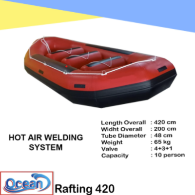 Rafting Boat 420 Hot Air Welding System
