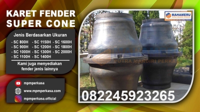 Penyedia Super Cone Fender Rubber 900H Bergaransi, Kalimantan Timur HUB - 082245923265