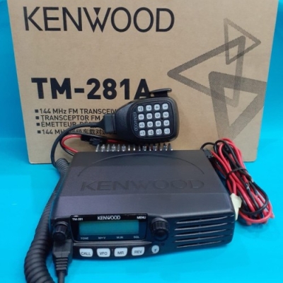 Radio RIG Kenwood TM-281A VHF ORIGINAL dan BERGARANSI