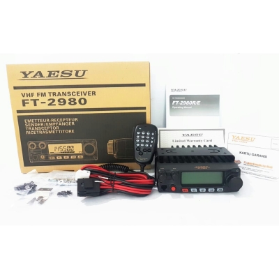 YAESU FT-2980R 80 Watt Heavy-Duty 144 MHz FM Transceiver