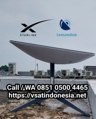 Leosatelink Support Instalasi dan Aktivasi Internet Satelit Starlink Indonesia dan Starlink Timor Leste Untuk Corporate dan Pemerintahan (Starlink Business dan Starlink Maritime)