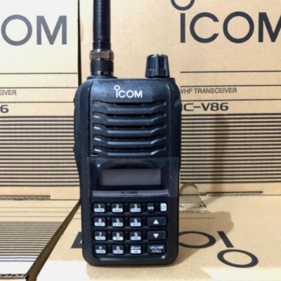 HT ICOM IC-V86 VHF ORIGINAL ( WATERPROOF ) GARANSI RESMI