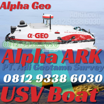USV Boat Alpha ARK GNSS RTK Alpha Geo