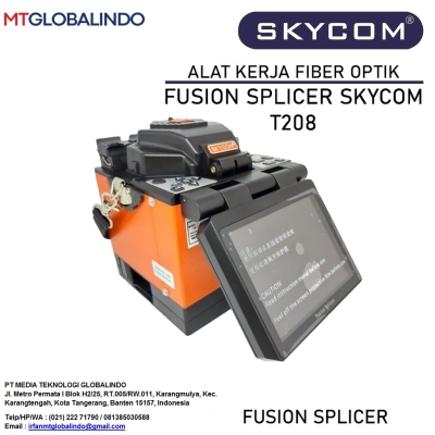 Fusion Splicer Skycom T208H termurah dan bergaransi