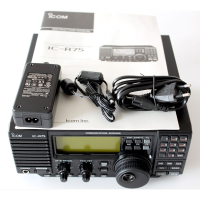 ICOM IC-R75 Amateur Base Station HF+50 MHz All Mode Communications Receiver