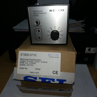 SELCO E7800.0710 Supply 24 VDC Motorized Potensiometer