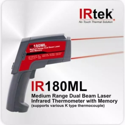 IRtek IR180ML Dual Beam Infrared Thermometer - Alat Ukur Suhu