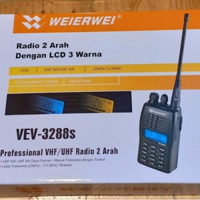 HT WEIERWEI VEV-3288S FREQ UHF 400-470MHZ ORIGINAL DAN BERGARANSI