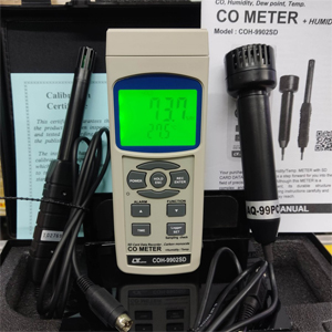 Lutron COH-9902SD CO Meter Humidity Temp Recorder