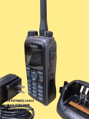 Jual Hytera PD788G UL913 - Handheld DMR Intrinsically Safe Digital Radio