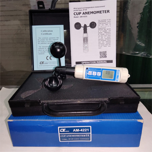 Jual Lutron AM-4221 Cup Anemometer + Temperature Made In Taiwan