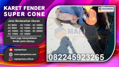 Penyedia Super Cone Fender Rubber 900H Bergaransi, Kalimantan Timur HUB - 082245923265