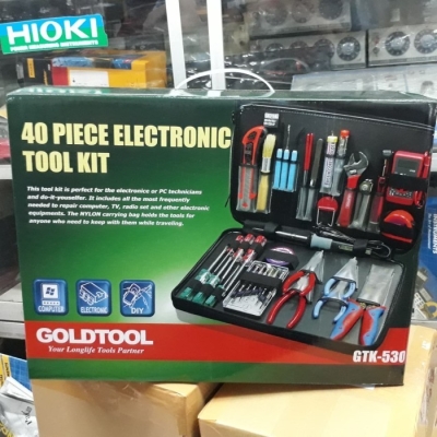GOLDTOOL GTK-530 ( 40 Piece Electronic Tool Kit )