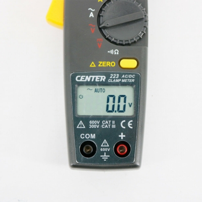 CENTER 223 Mini Size AC/DC Clamp Meter (High Resolution)